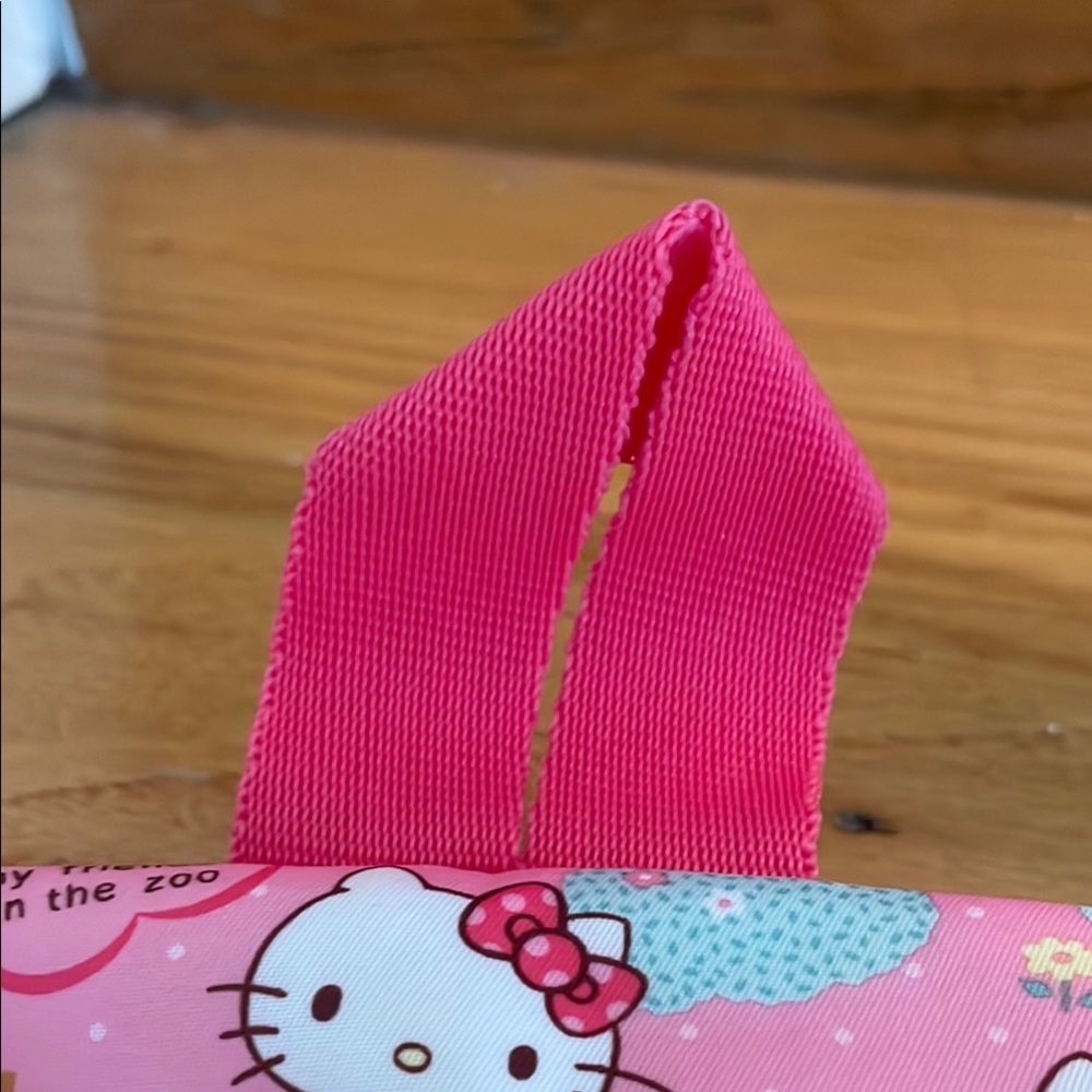 Hello Kitty Pink and Blue Patterned Backpack - Picture 2 of 16